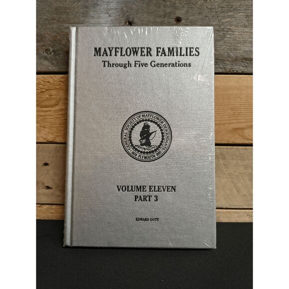 Mayflower Families through Five Generations Vol. 11 Part 3 (1996) HC Edward Doty - Picture 1 of 2